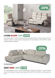 Offre Banquette dans le catalogue Crack du moment à la page 9