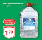 Aktuelle Wasser Angebote bei GLOBUS in Leipzig Aktuelles Destilliertes Wasser Angebot bei GLOBUS in Leipzig ab 1,79 €
