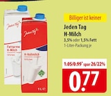Jeden Tag H-Milch bei famila Nordost im Lütjenburg Prospekt für 0,77 €