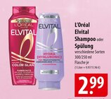 Elvital Shampoo Angebote von L'Oréal bei famila Nordost Celle für 2,99 €