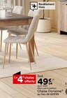 Chaise Dorianne en promo chez But Saint-Étienne-du-Rouvray à 49,04 €