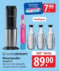 Wassersprudler Crystal 3.0 Angebote von Sodastream bei famila Nordost Stralsund für 7,99 €