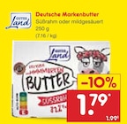 Deutsche Markenbutter im Angebot bei Netto Marken-Discount in Bergisch Gladbach Deutsche Markenbutter Angebote von Gutes Land bei Netto Marken-Discount Bergisch Gladbach für 1,79 €