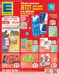 Red Bull Angebot & Preis im aktuellen EDEKA Prospekt Red Bull Angebot im aktuellen EDEKA Prospekt auf Seite 1