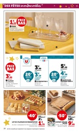Prix et réduction Vaisselle dans le prospectus Super U en cours Offre Vaisselle dans le catalogue Super U du moment à la page 10
