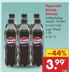 Cola Angebote von Pepsi oder Schwap Schwip bei Netto Marken-Discount Siegen für 3,99 €