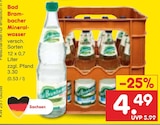 Mineralwasser im Angebot bei Netto Marken-Discount in Plauen Mineralwasser Angebote von Bad Brambacher bei Netto Marken-Discount Plauen für 4,49 €