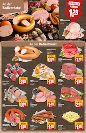 Wurst im REWE Prospekt in Emden Aktueller REWE Prospekt mit Wurst, "Dein Markt", Seite 10