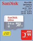 Micro-SDXC Speicherkarte Angebote von SanDisk bei Marktkauf Hof für 7,99 €