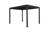 Pergola en aluminium anthracite - L. 391 x P. 301 x H. 250 cm. - Brico Dépôt à Garges-lès-Gonesse Pergola en aluminium anthracite - L. 391 x P. 301 x H. 250 cm. en promo chez Brico Dépôt Garges-lès-Gonesse à 1 099,00 €