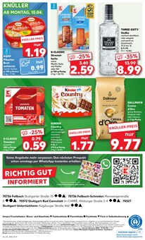 Süßigkeiten im Kaufland Prospekt "Aktuelle Angebote" mit 52 Seiten (Stuttgart)