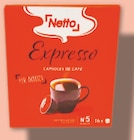 Capsules de café espresso - NETTO en promo chez Netto Castres à 2,30 €