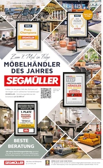 Glas Angebot im aktuellen Segmüller Prospekt auf Seite 2
