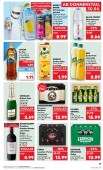 Bier im Kaufland Prospekt "Aktuelle Angebote" mit 62 Seiten (Eberswalde)