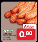 Aktuelle Hackfleisch Angebote bei Markant Nordwest in Osnabrück Aktuelles Mettenden Angebot bei Markant Nordwest in Osnabrück ab 0,80 €