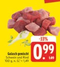 Gulasch gemischt Angebote bei EDEKA Bayreuth für 0,99 €