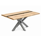 ESSTISCH 200/90/76 cm Echtholz Holz, Kunststoff rechteckig Eichefarben, Dunkelgrau im Angebot bei XXXLutz in Göttingen ESSTISCH 200/90/76 cm Echtholz Holz, Kunststoff rechteckig Eichefarben, Dunkelgrau Angebote von Linea Natura bei XXXLutz Göttingen für 799,00 €
