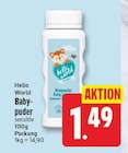 Babypuder von Hello World im aktuellen EDEKA Prospekt