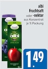 Nektar im E xpress Prospekt Fruchtsaft von albi im aktuellen E xpress Prospekt für 1,49 €