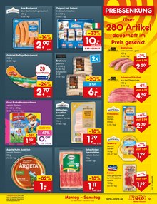 Wurst im Netto Marken-Discount Prospekt "Aktuelle Angebote" mit 60 Seiten (Karlsruhe)