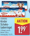 Kinder Schokoladenriegel von Ferrero für 1,99 € bei ALDI Nord im Angebot Kinder Schokoladenriegel von Ferrero im aktuellen ALDI Nord Prospekt