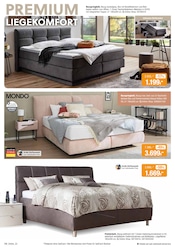 Aktueller Opti-Wohnwelt Prospekt mit Bett, "Dein trendiges Möbelhaus", Seite 22