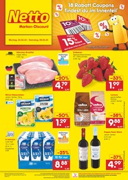 Netto Marken-Discount Prospekt "Aktuelle Angebote" für Bruchmühlbach-Miesau, 49 Seiten, 04.03.2024 - 09.03.2024