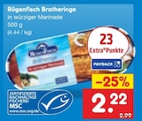 Aktuelles Bratheringe Angebot bei Netto Marken-Discount in Bremen ab 2,22 €