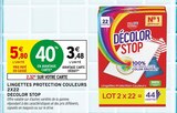 LINGETTES PROTECTION COULEURS 2X22 - Eau Ecarlate dans le catalogue Intermarché Super