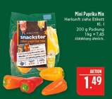 Mini Paprika Mix im Angebot bei Marktkauf in Bautzen Mini Paprika Mix Angebote bei Marktkauf Bautzen für 1,49 €