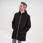 Parka imperméable coupe-vent à capuche noir homme - La Halle à Versailles Parka imperméable coupe-vent à capuche noir homme en promo chez La Halle Versailles à 49,99 €