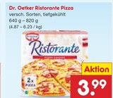 Ristorante Pizza im Angebot bei Netto Marken-Discount in Ravensburg Ristorante Pizza Angebote von Dr. Oetker bei Netto Marken-Discount Ravensburg für 3,99 €