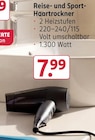 Aktuelles Reise- und Sport-Haartrockner Angebot bei Rossmann in Düsseldorf ab 7,99 €