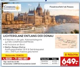LICHTERGLANZ ENTLANG DER DONAU im Angebot bei Netto Marken-Discount in Reutlingen LICHTERGLANZ ENTLANG DER DONAU Angebote von COMPASS KREUZFAHRTEN bei Netto Marken-Discount Reutlingen für 649,00 €