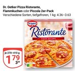 Pizza Ristorante Angebote von Dr. Oetker bei GLOBUS Halle für 1,79 €