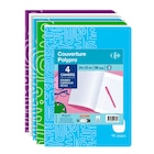 Lot de 4 cahiers 24 x 32 cm - CARREFOUR - Carrefour à Amiens Lot de 4 cahiers 24 x 32 cm - CARREFOUR en promo chez Carrefour Amiens à 3,99 €
