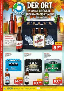 Krombacher im aktuellen Netto Marken-Discount Prospekt (Albstadt) Krombacher im Netto Marken-Discount Prospekt "DER ORT, AN DEM DU IMMER AUSGEZEICHNETE PREISE FINDEST." mit 6 Seiten (Albstadt)