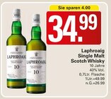 Single Malt Scotch Whisky Angebote von Laphroaig bei WEZ Bad Oeynhausen für 34,99 €