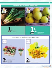 Fleurs Angebote im Prospekt "Ça réconforte, le pouvoir d'achat !" von E.Leclerc auf Seite 5