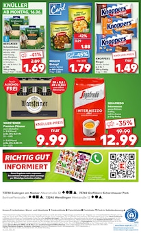 Warsteiner im aktuellen Kaufland Prospekt (Kirchheim (Teck)) Warsteiner im Kaufland Prospekt "Aktuelle Angebote" mit 54 Seiten (Kirchheim (Teck))