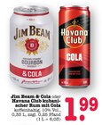 & Cola Angebote von Jim Beam bei E center Rastatt für 1,99 €