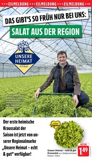 Salat im EDEKA Prospekt "Aktuelle Angebote" mit 49 Seiten (Frankfurt (Main))