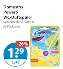 Power5 WC-Duftspüler von Domestos im aktuellen V-Markt Prospekt für 1,29 €