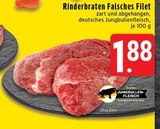 Aktuelles Rinderbraten Falsches Filet Angebot bei EDEKA in Mönchengladbach ab 1,88 €