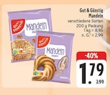 Mandeln Angebote von Gut & Günstig bei EDEKA Gera für 1,79 €