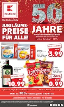 Getränke im Kaufland Prospekt "Aktuelle Angebote" mit 71 Seiten (Pforzheim)