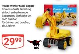 GLOBUS Simmern - Power-Worker Maxi-Bagger Angebot im Prospekt Power-Worker Maxi-Bagger bei GLOBUS im Simmern Prospekt für 29,99 €