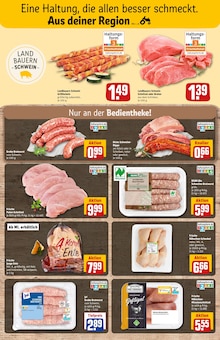 Schweinefilet im aktuellen REWE Prospekt (Heidelberg) Schweinefilet im REWE Prospekt "Dein Markt" mit 38 Seiten (Heidelberg)
