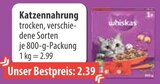 Aktuelle Katzenfutter Angebote bei V-Markt in Augsburg Aktuelles Katzennahrung Angebot bei V-Markt in Augsburg ab 2,39 €