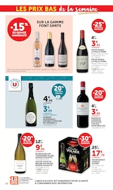 Promos Vin Rouge dans le catalogue "Super U" de Super U Vin Rouge en promo dans le catalogue Super U à la page 26